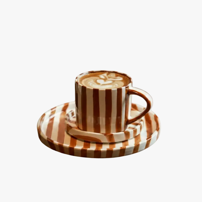 Striped Ceramic Set