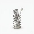 Spring Toothbrush holder
