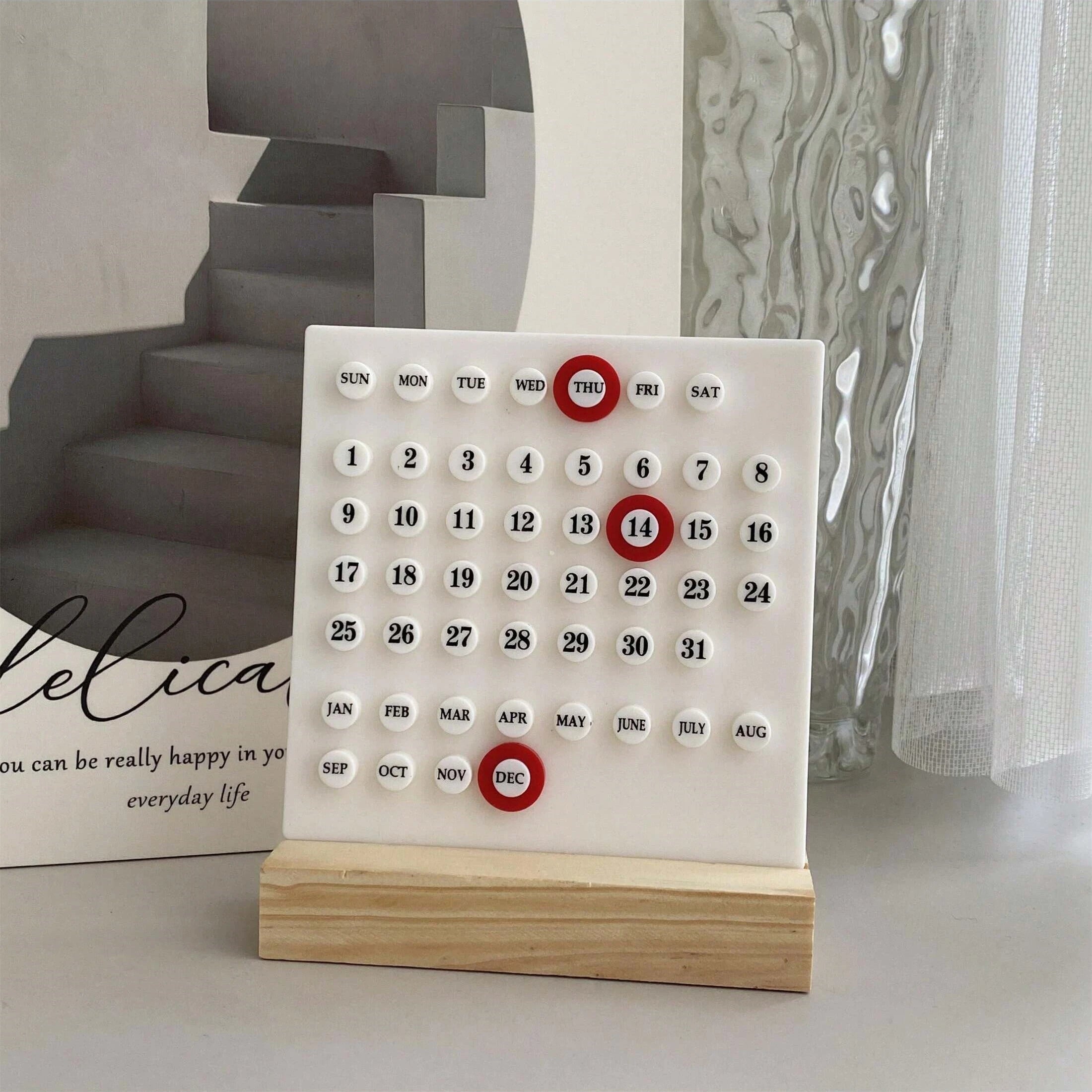 Ring-a-Date Calendar