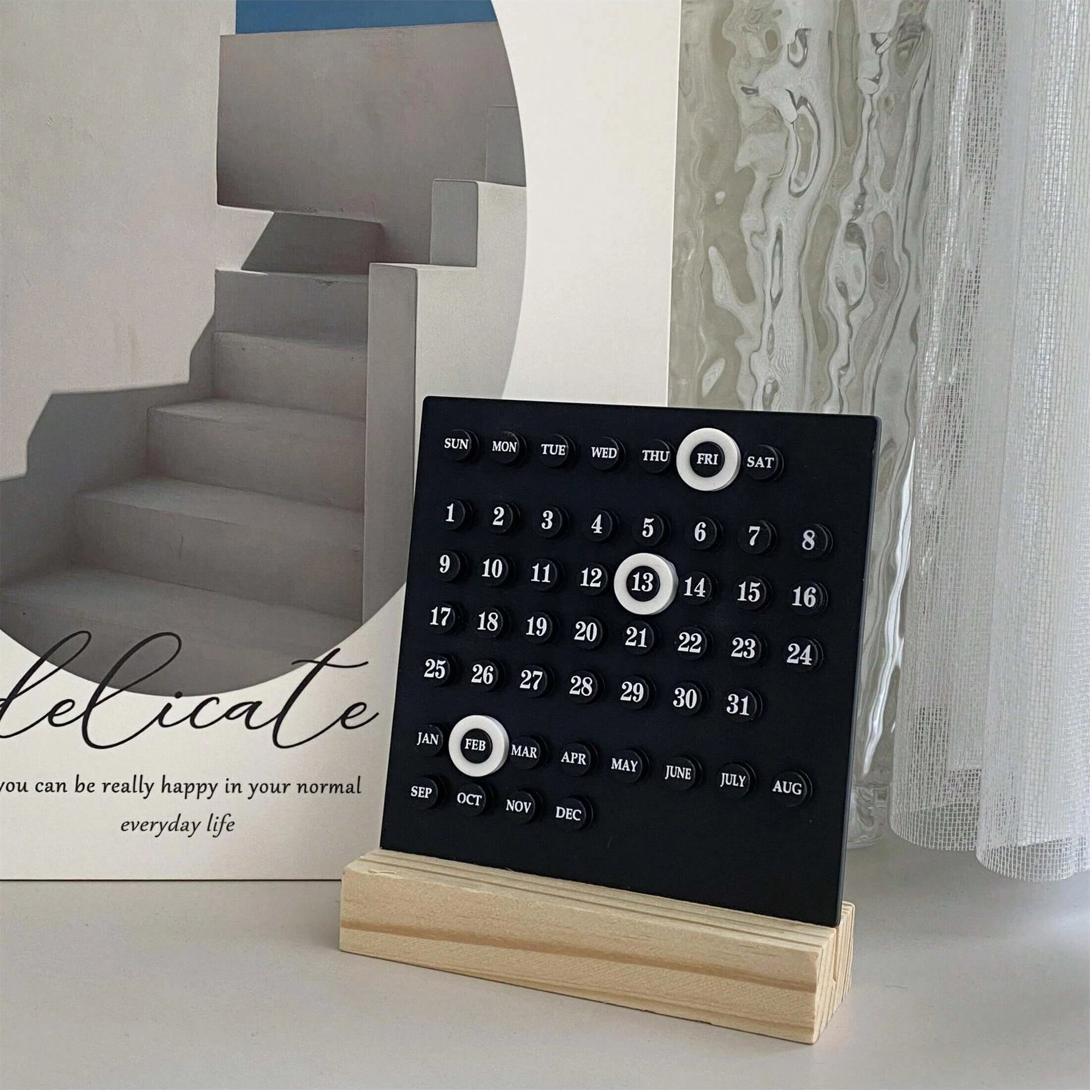 Ring-a-Date Calendar