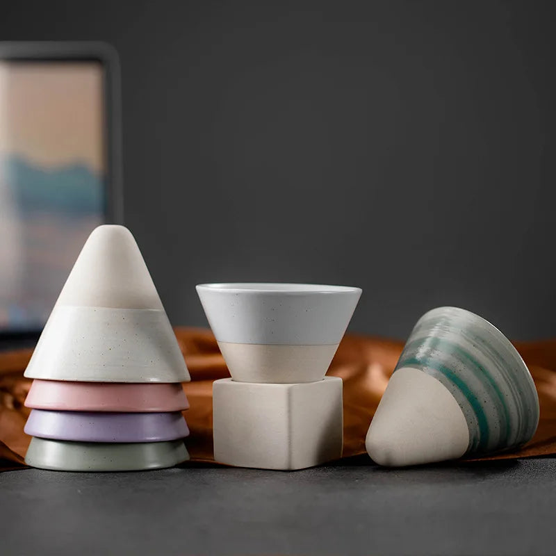 Geometric Coffee Cup