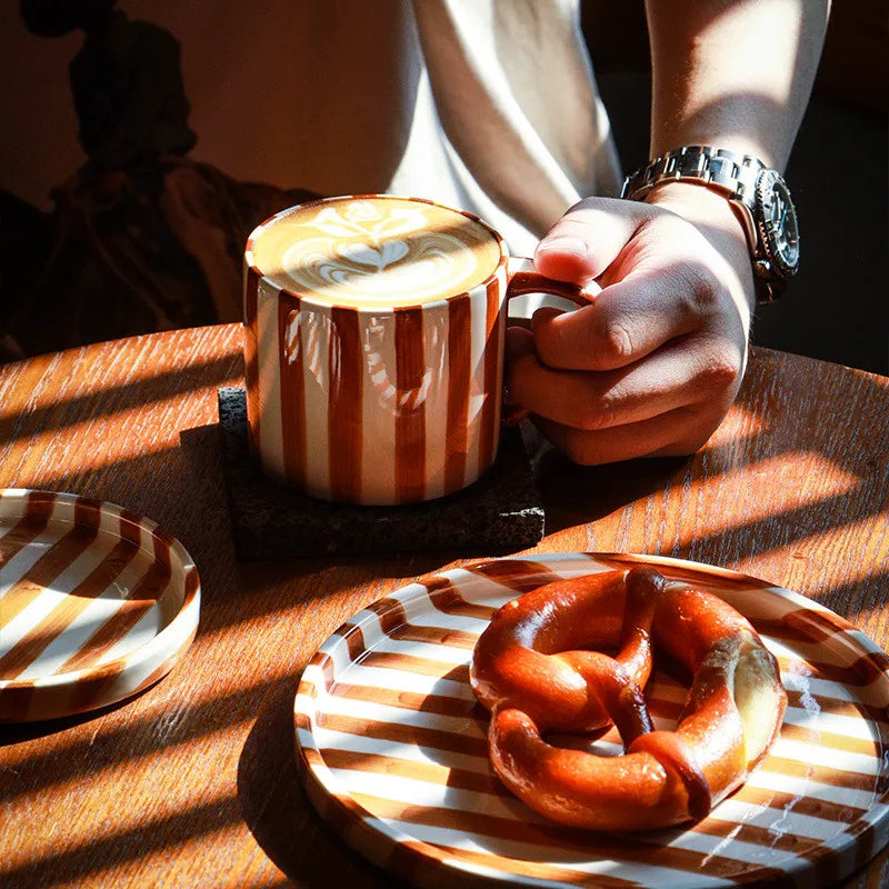 Striped Ceramic Set