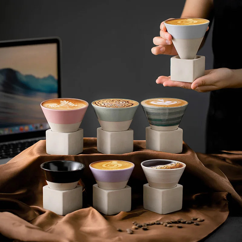 Geometric Coffee Cup