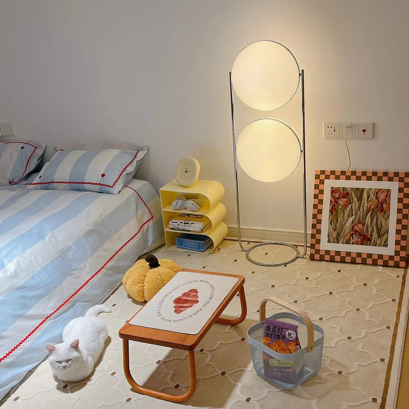 Dual Orb Floor Lamp