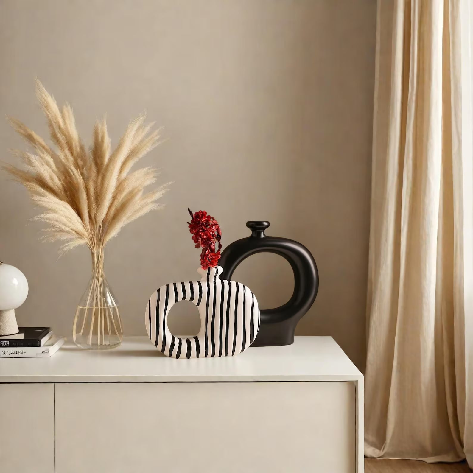 Zebra Vase