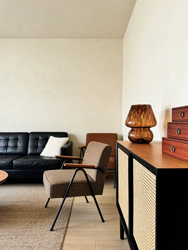 Amber Ripple Lamp